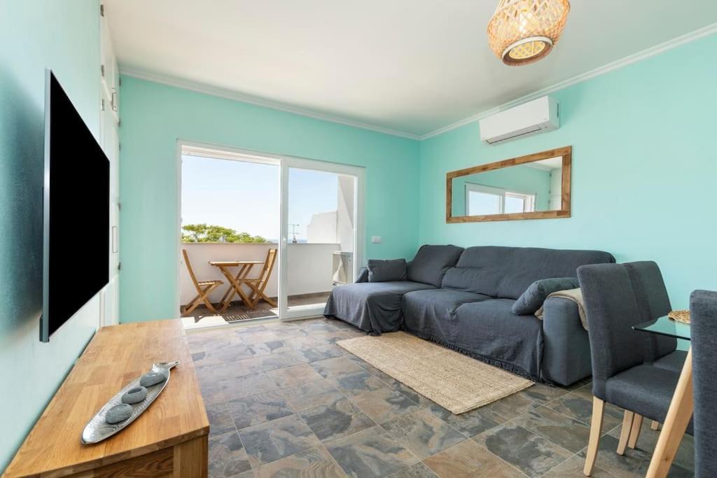 New Beach Flat With Top View - 3 Min To Sea In Luz Buitenkant foto