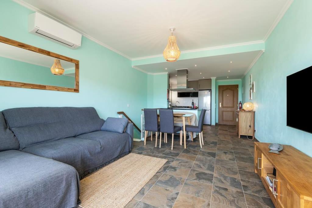 New Beach Flat With Top View - 3 Min To Sea In Luz Buitenkant foto