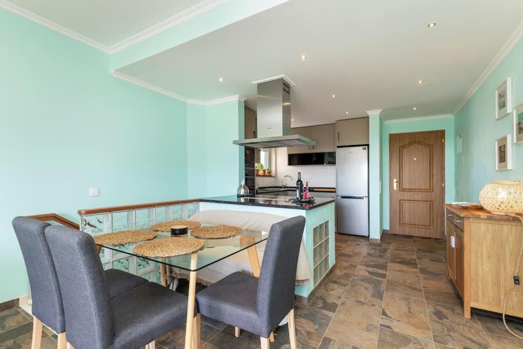 New Beach Flat With Top View - 3 Min To Sea In Luz Buitenkant foto