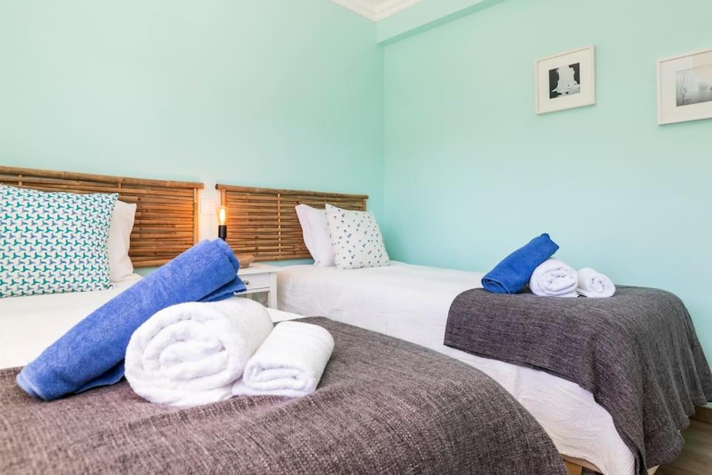 New Beach Flat With Top View - 3 Min To Sea In Luz Buitenkant foto
